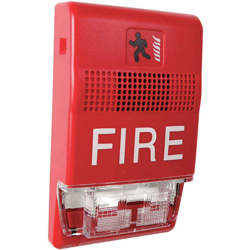 EDWARDS SIGNALING EG1RF-CVM Genesis Chime/Strobe, 2 3/4 x 27/32 x 4 1/2 Inch Size, 24VDC | AA8AKN 16X348