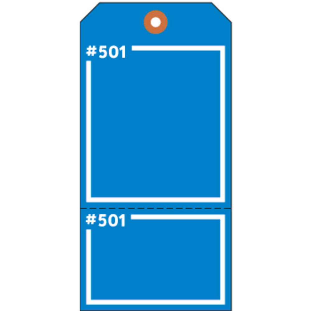 ELECTROMARK T399BL Blank Tag 5-3/4 x 2-7/8 Inch Black - Pack Of 100 | AD2WEZ 3VCW8