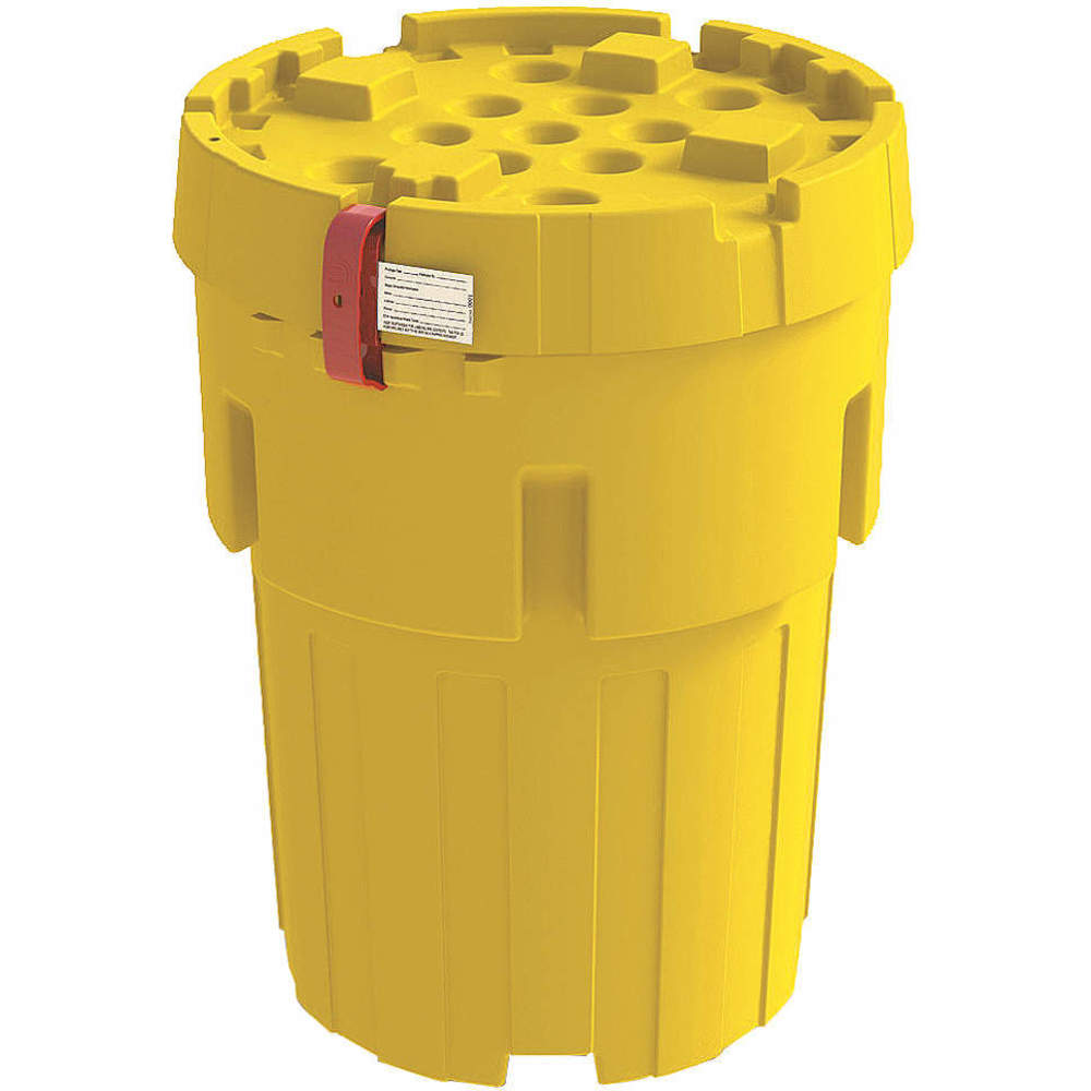 ENPAC 1295-YE Overpack / Salvage Drum, 95 Gallon Spill Capacity | AE4LVT 5LPZ0
