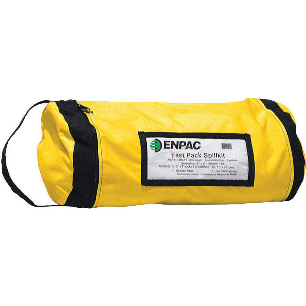 ENPAC 1300-YE LS Spill Kit, Duffel Bag, 5 Gallon Capacity, Universal | AD2TEF 3TYR1