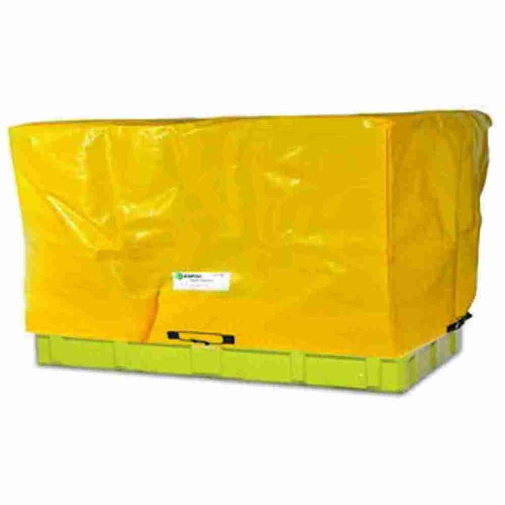ENPAC 5482-TARP Tarp Cover, 115 Inch Length, 75 Inch Width, 51 Inch Height, PVC, Yellow | AG2BLJ 31DM75