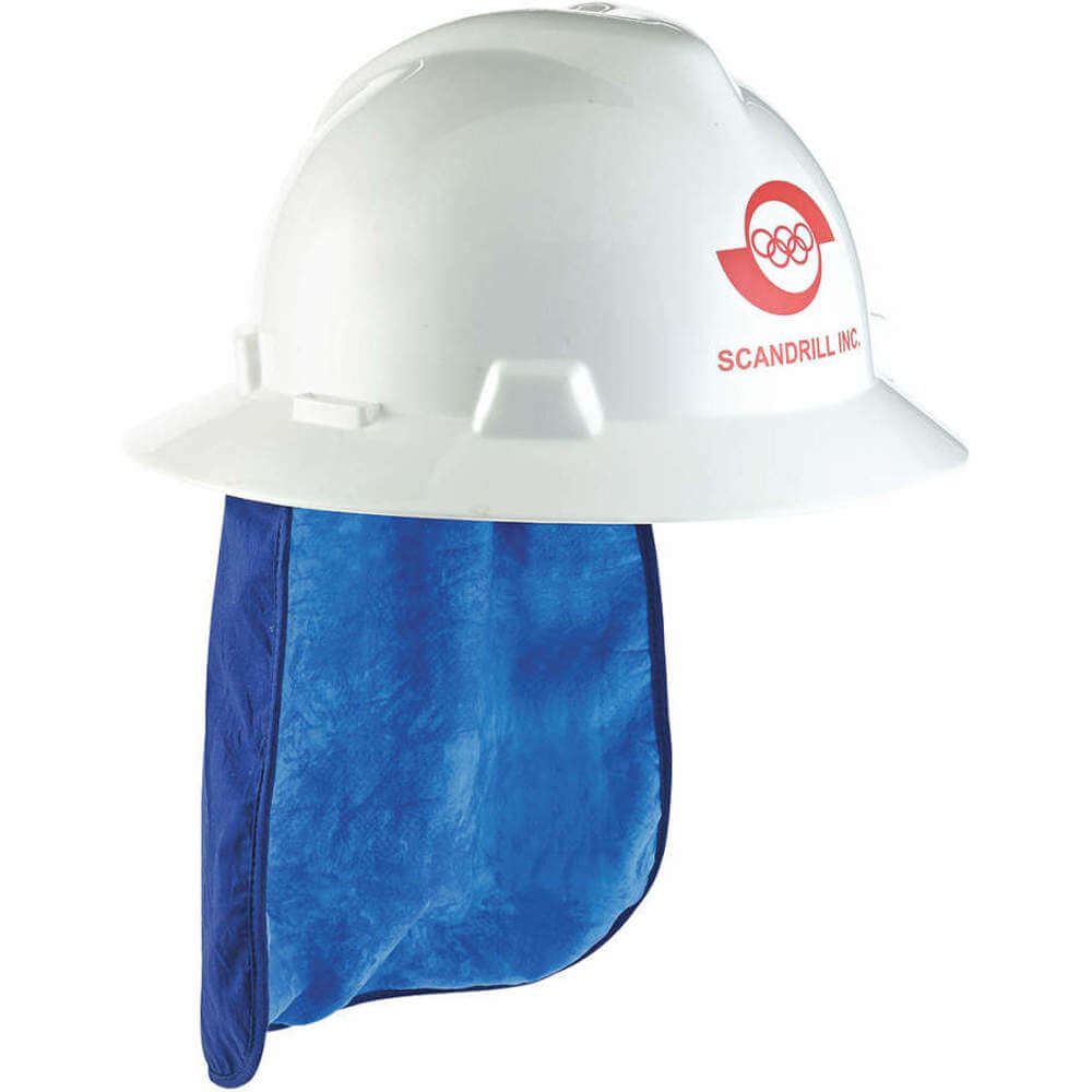 Hard Hat Neck Shade Evaporative Cooling
