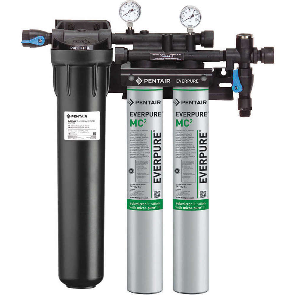 Soda Fountain Filter System Twin 3/4 In