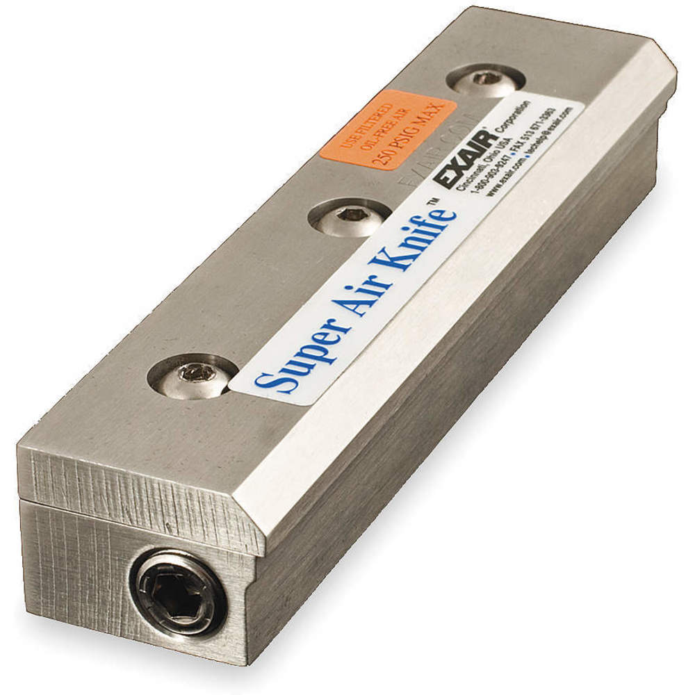 EXAIR 110003SS Air Knife 1/4 Inch Npt 3 Inch Length Stainless Steel | AD8NCK 4LCC1
