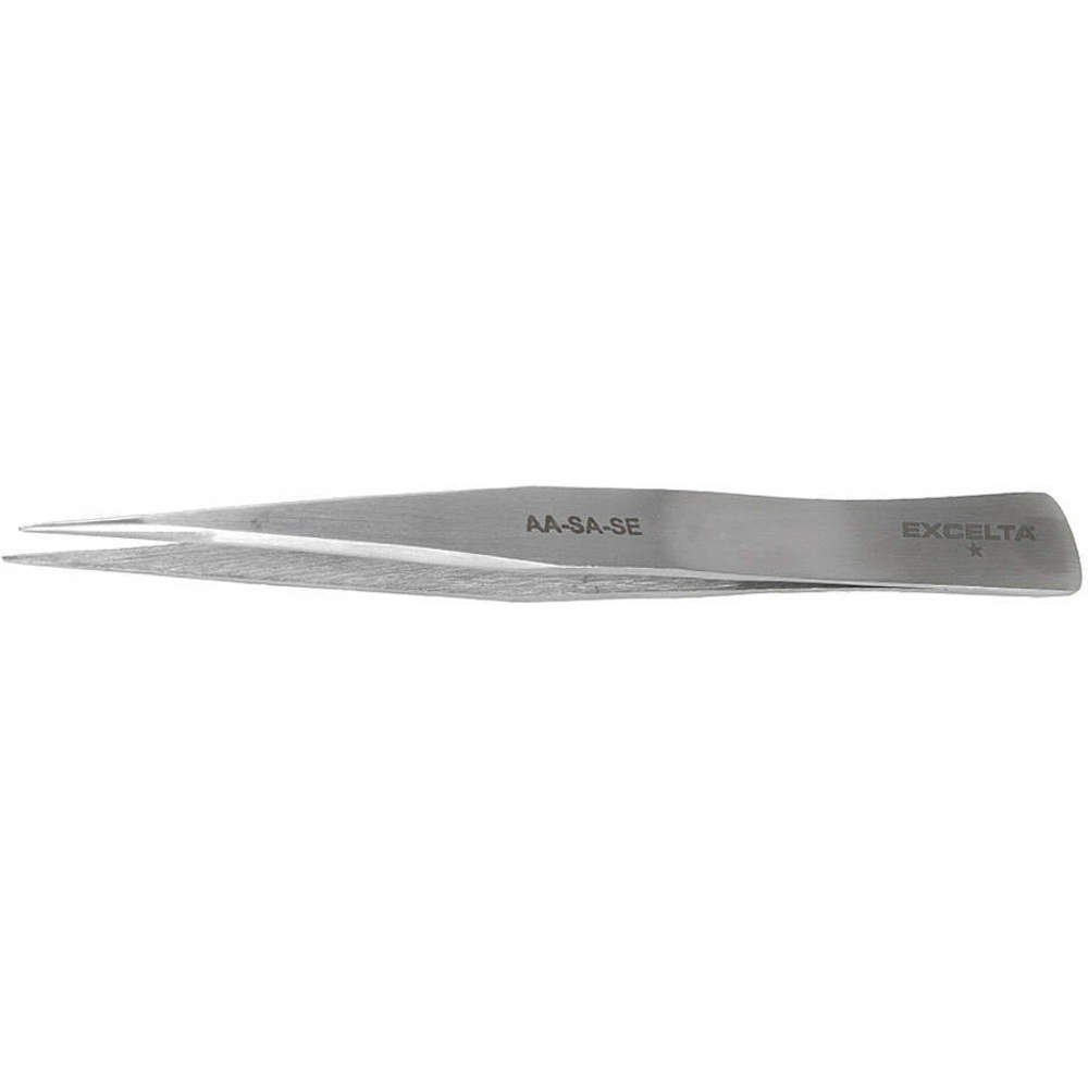 EXCELTA AA-SA-SE Tweezer Fine 5 Inch Length Stainless Steel | AG2XQH 32NE79