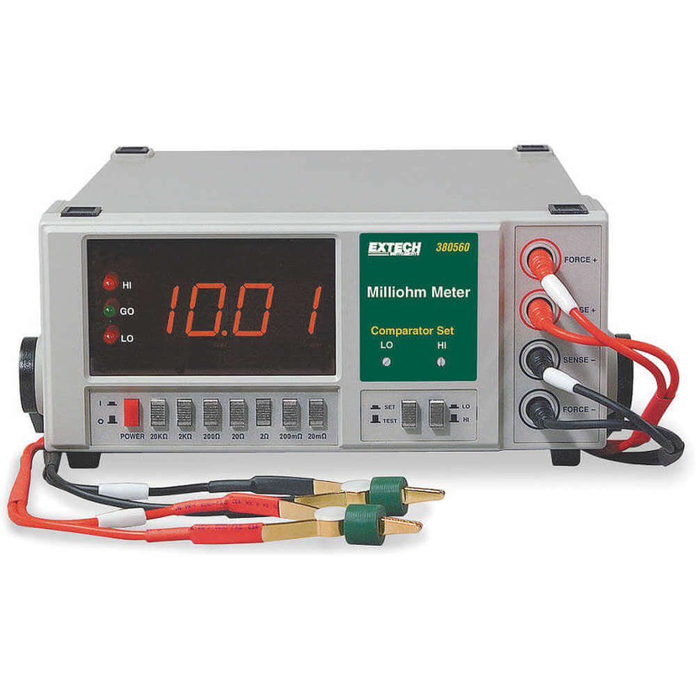 EXTECH 380560 Precision Milli Ohm Meter 20m-20k Ohms | AB4GFC 1XU20