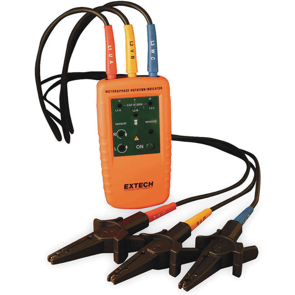 EXTECH Phasing and Motor Rotation Meters