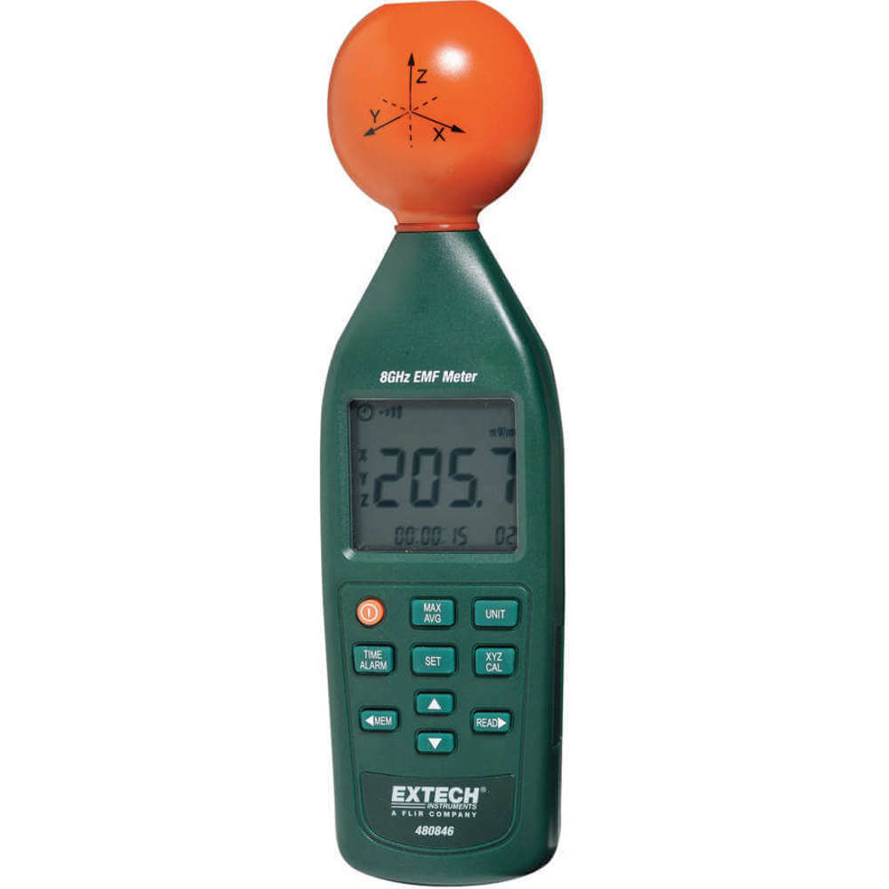 Electromagnetic Field Strength Meter, Isotropic, 250 g