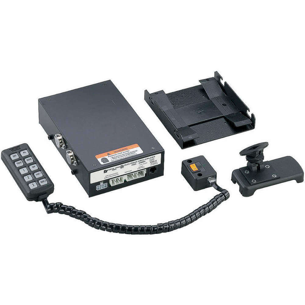 Microphone Controlled Siren 11 To 15 Vdc