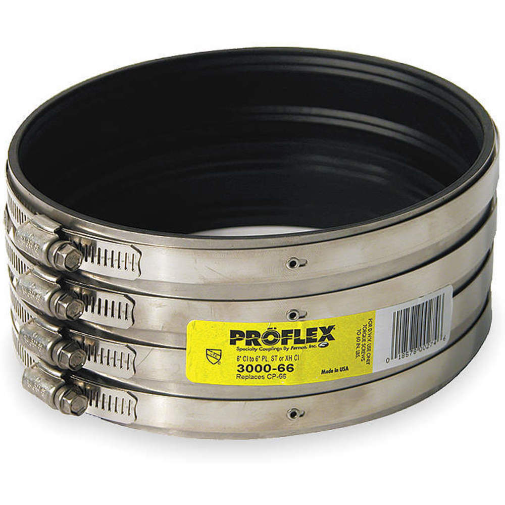 FERNCO 3000-66 Shielded Coupling 3 Inch Length 6 Inch | AC9KTQ 3HDD7