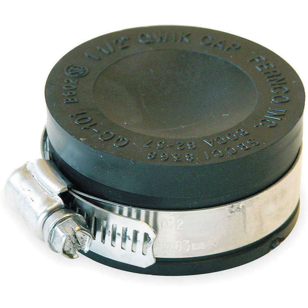 FERNCO PQC-101 Flexible Cap Elastomeric Pvc 1-1/2 Inch | AC4GVC 2ZU15
