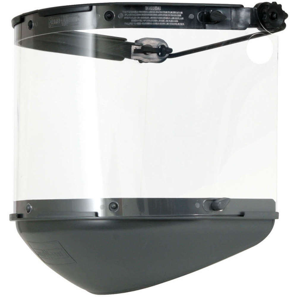 Dual Crown Faceshield Noryl Black