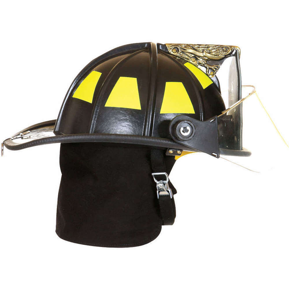 Fire Helmet Black Traditional