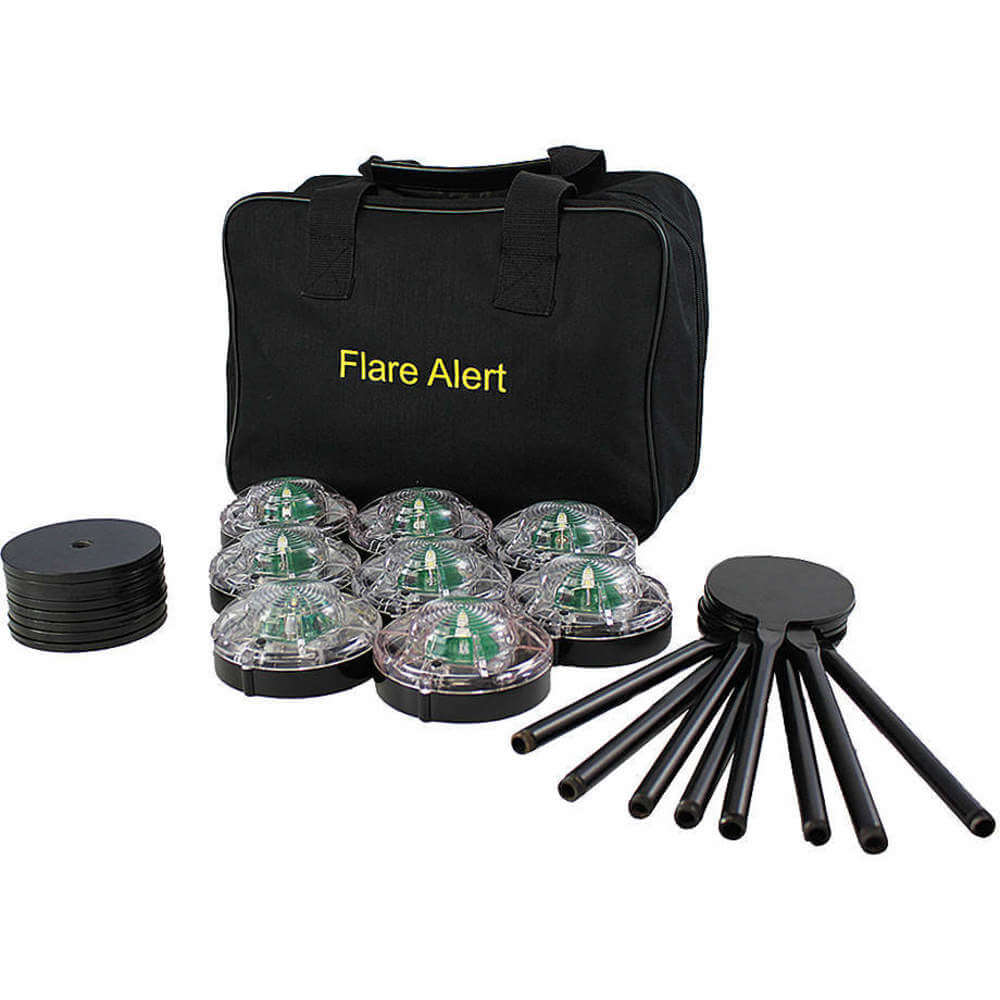 FLAREALERT B82BP2FULL Led Road Flare Kit 1 Watt White | AB8UYC 29DY04