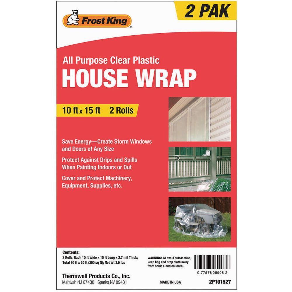 House Wrap Clear 15 Feet