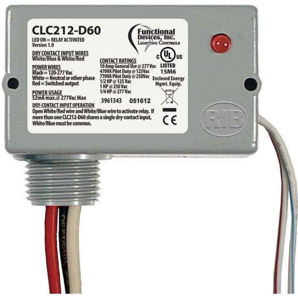 FUNCTIONAL DEVICES INC / RIB CLC212-D60