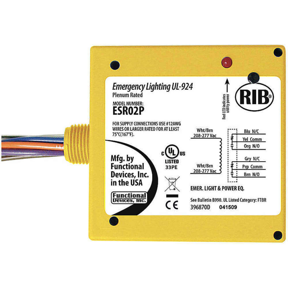 FUNCTIONAL DEVICES INC / RIB ESR02P