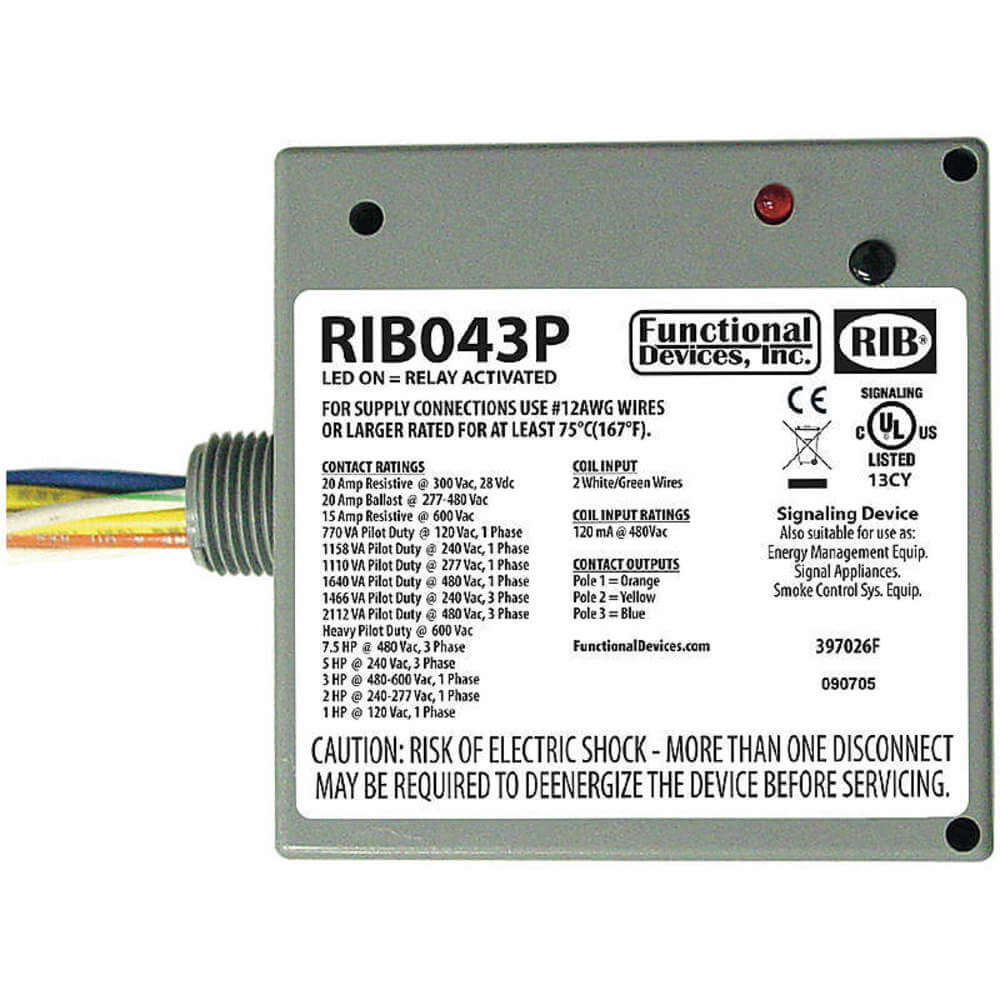FUNCTIONAL DEVICES INC / RIB RIB043P