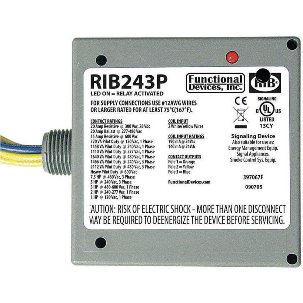 FUNCTIONAL DEVICES INC / RIB RIB243P
