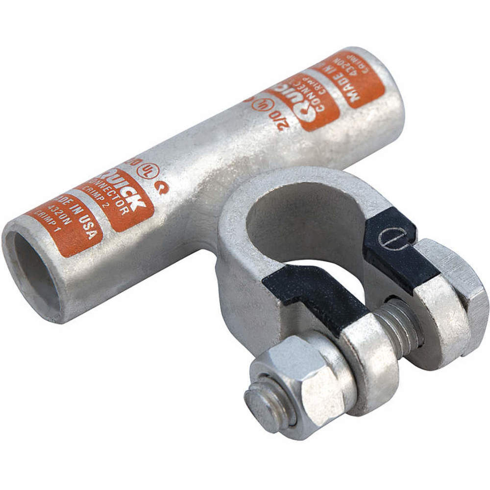 FUSION 4320N Terminal Flag 2/0 Gauge Orange Negative | AH2DBQ 25KC88