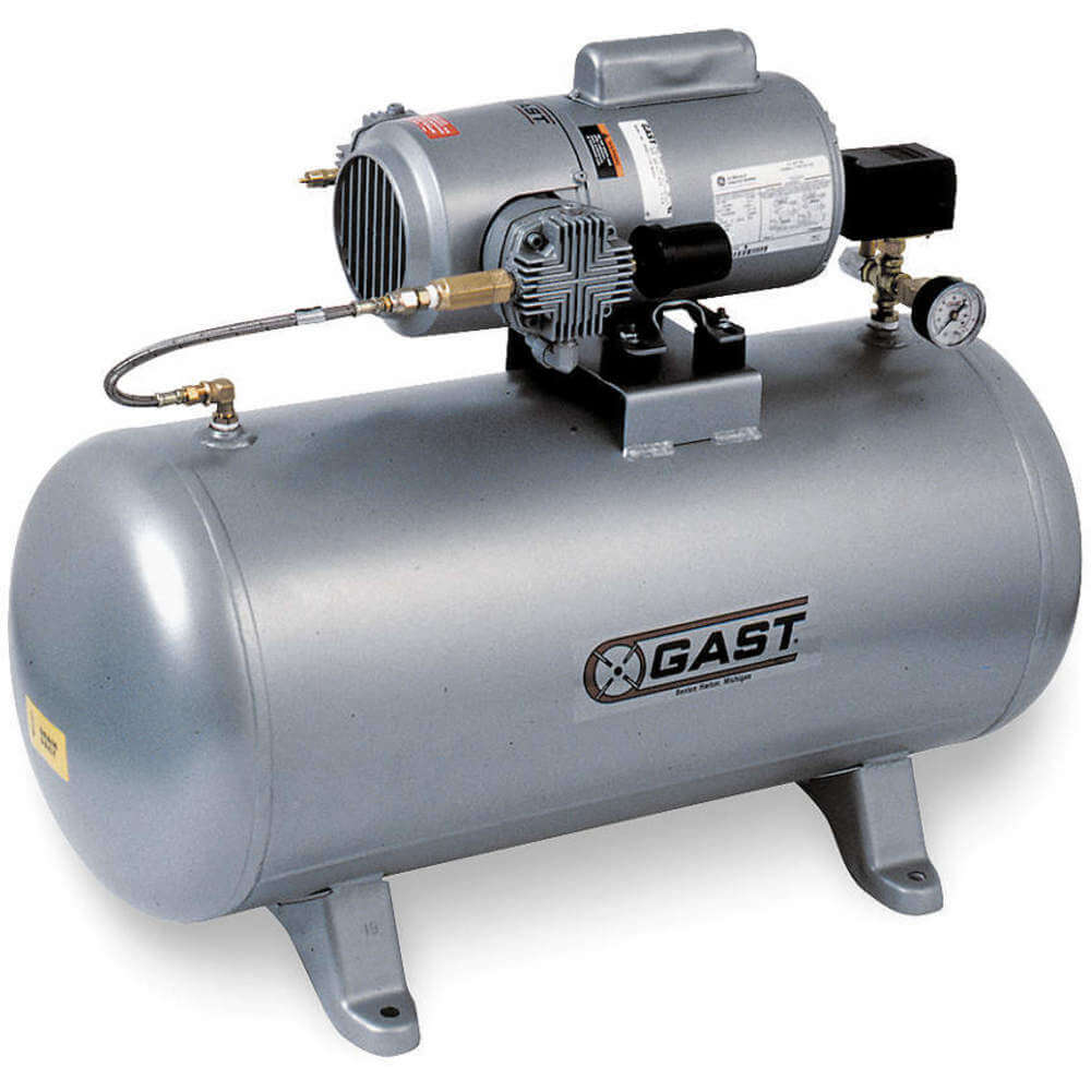 Electric Air Compressor Tank Mounted