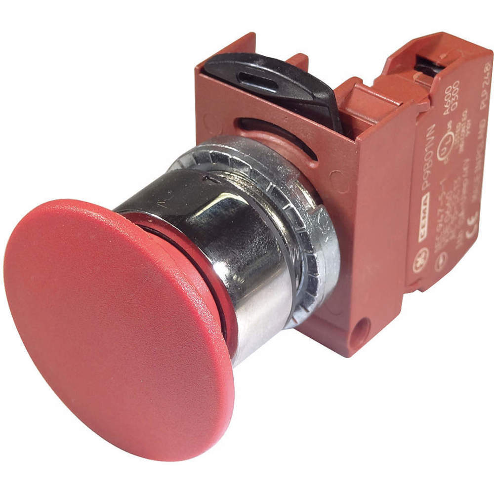 Non-illuminated Push Button Operator 22mm Red