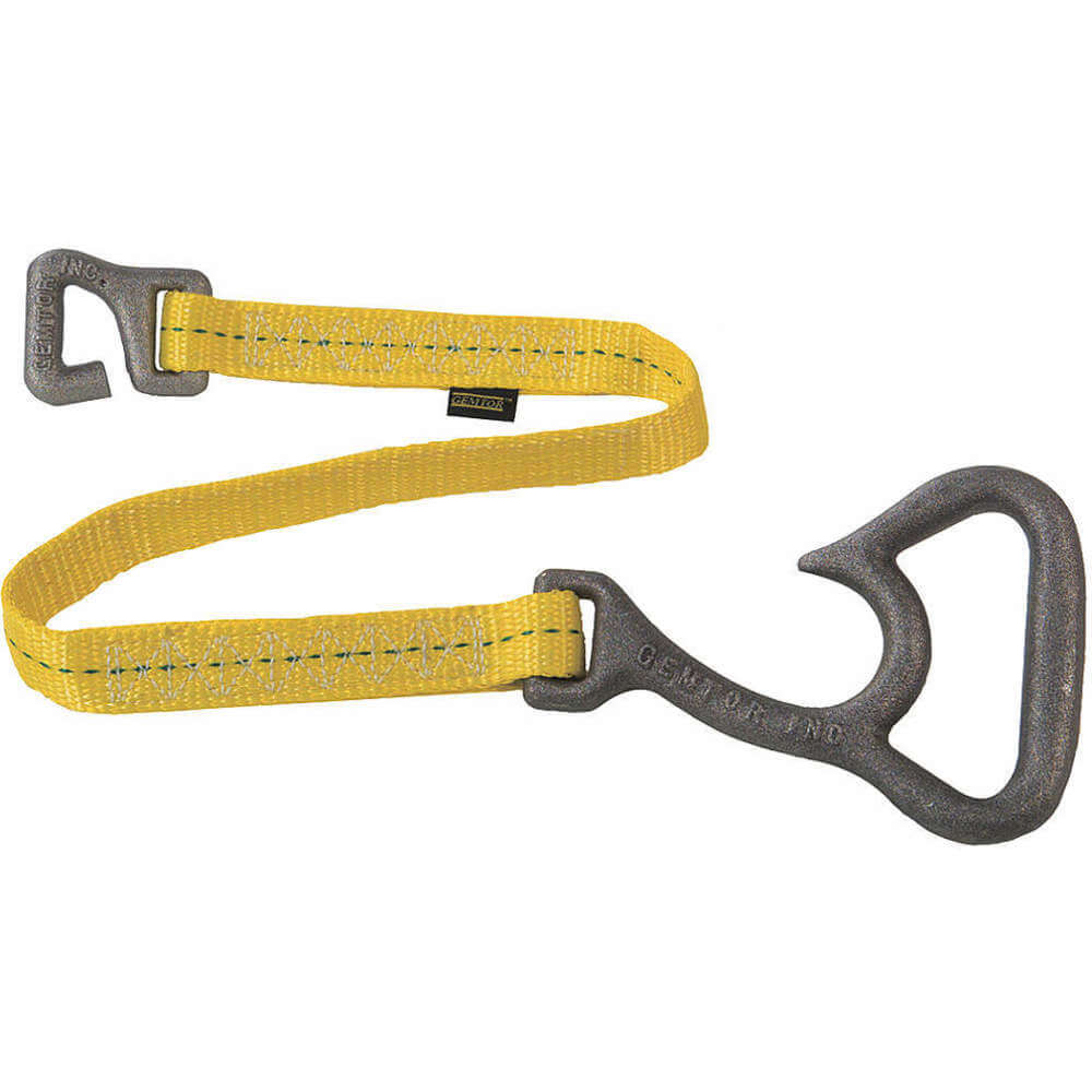 Hose Strap Polyester/aluminium Yellow