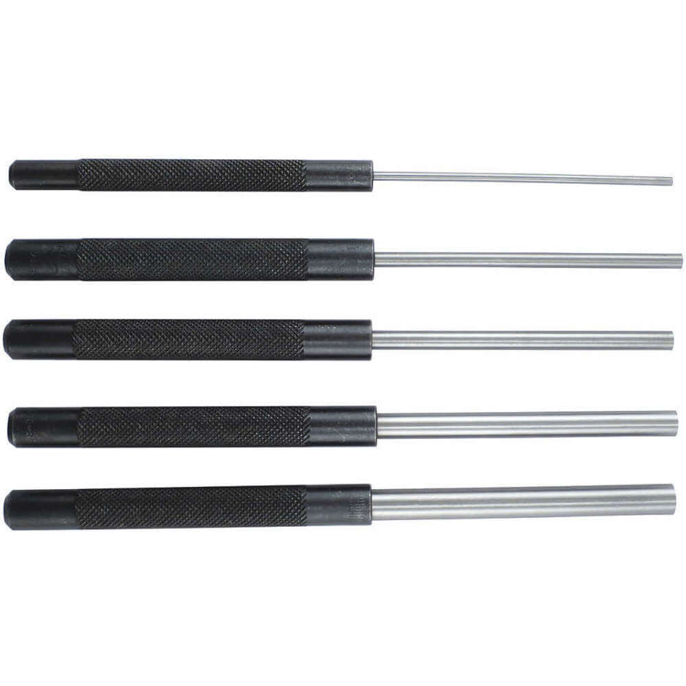 Drive Pin Set 8 Inch Length Steel 5 Pieces
