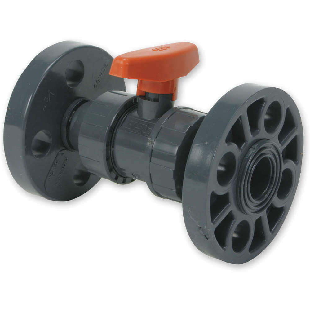 Pvc Ball Valve True Union Flanged 3 In