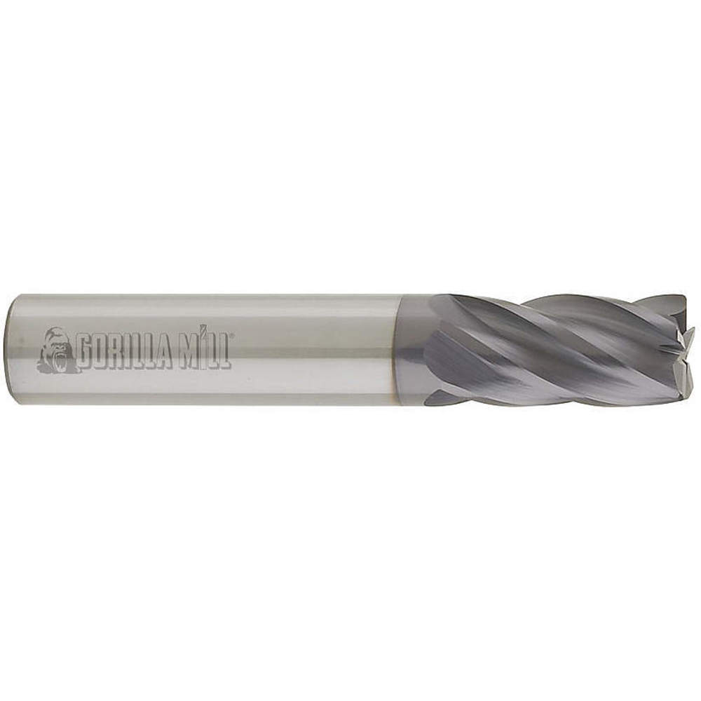 GORILLA MILL GM38FL4 Carbide End Mill 3 Inch | AG6NAP 36PK84