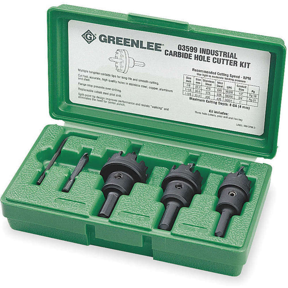 GREENLEE Hole Saw Kits