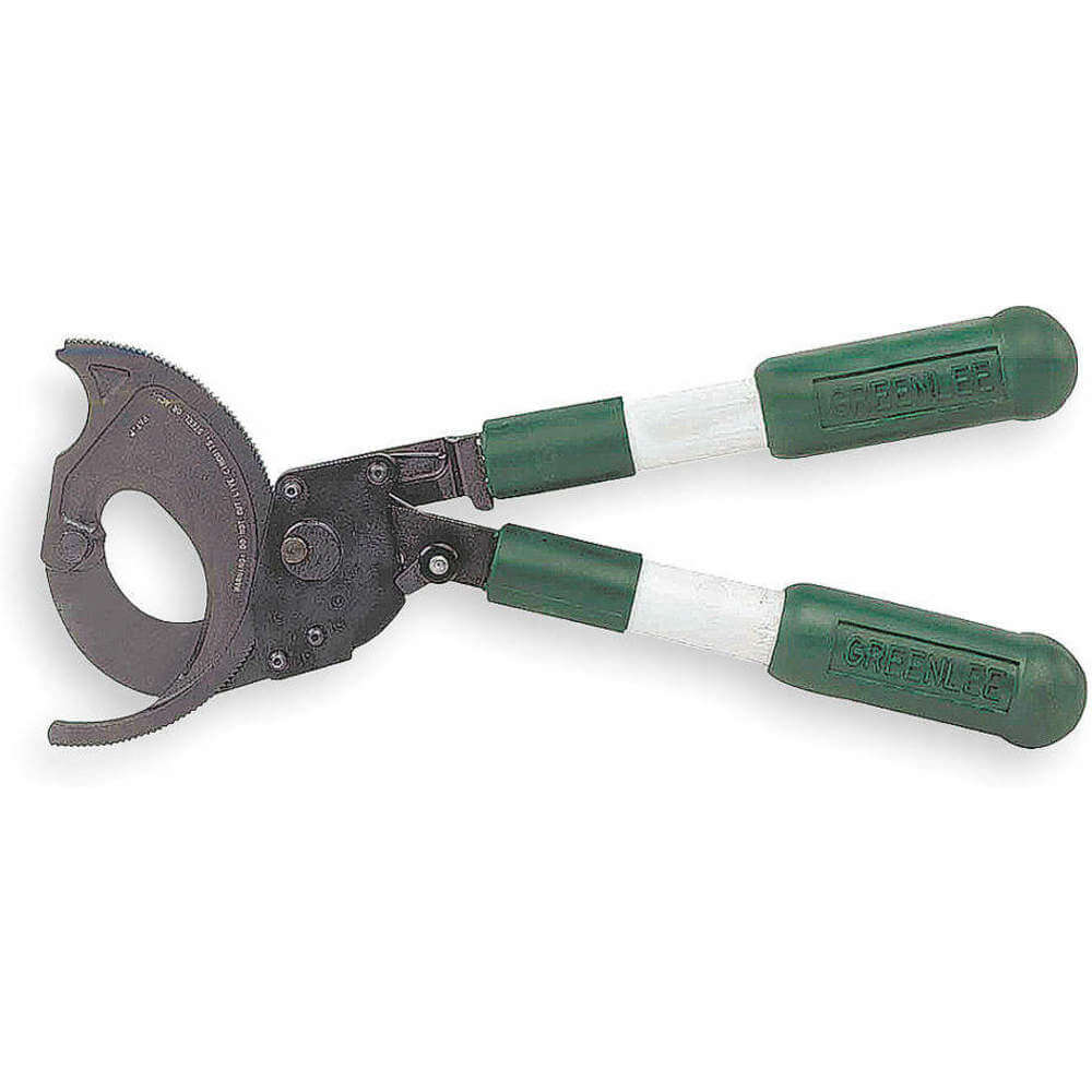 GREENLEE 761 Two Hand Ratchet Cable Cutter, 10-3/4 Inch Overall Length, Fiberglass Handles | AA9NTH 1ED70