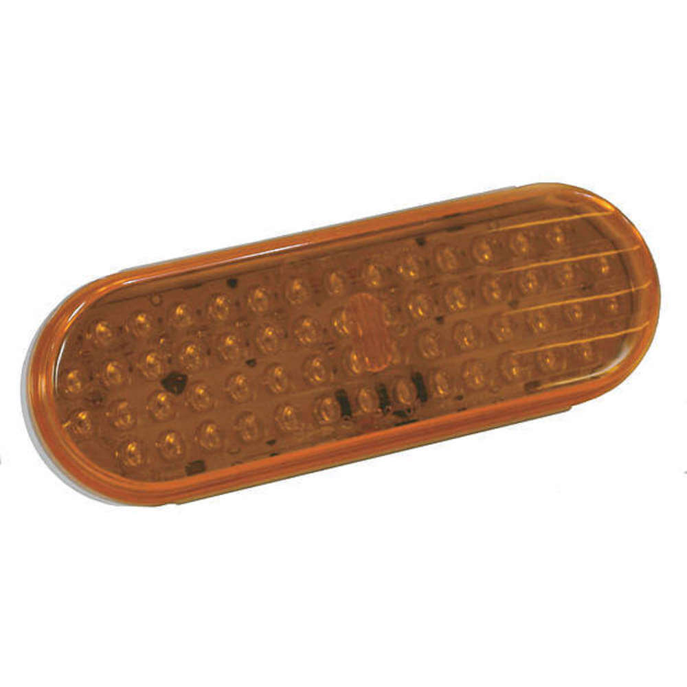 Stop/tail/turn Led Lamp Oval Yellow