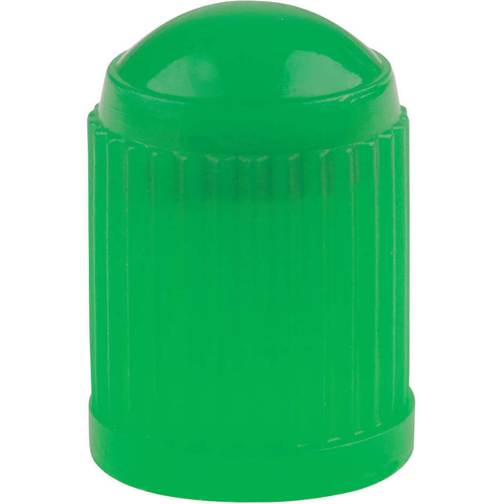 Green Plastic Sealing Valve Cap
