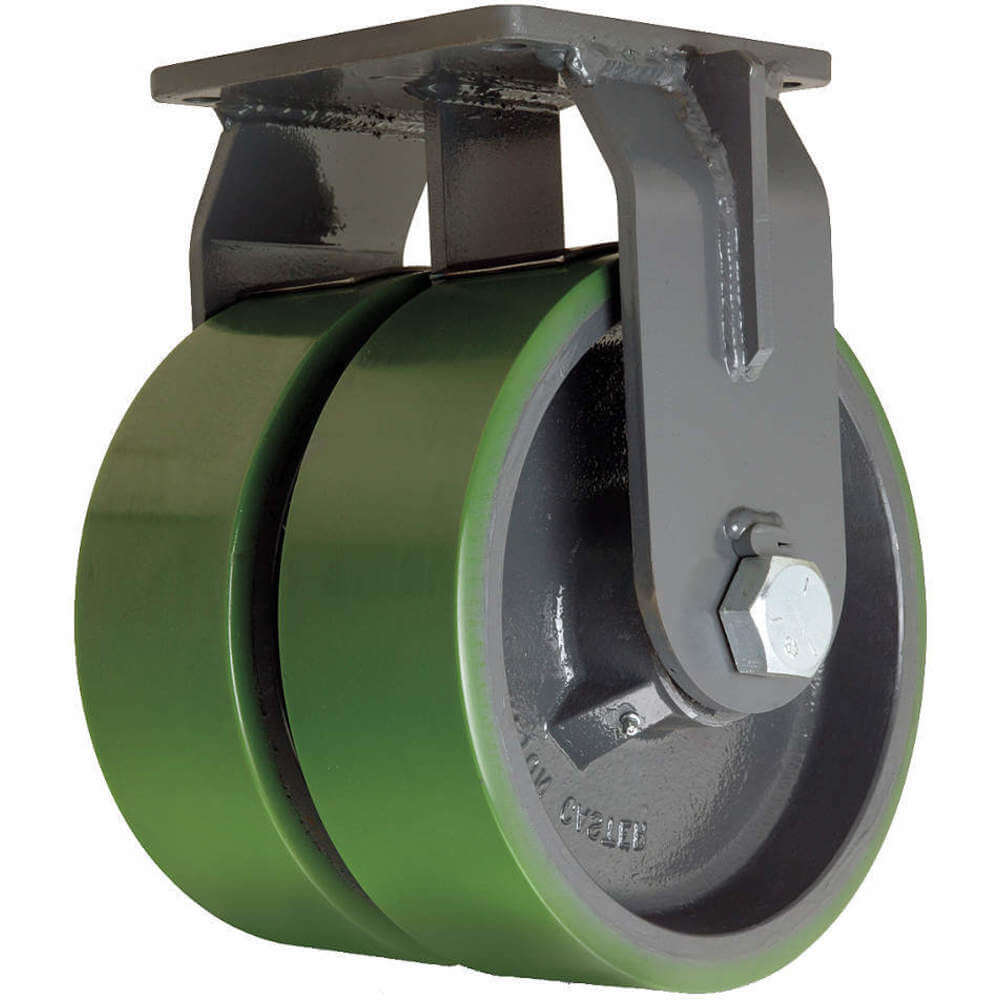 HAMILTON R-MDD-13DT Dual Wheel Rigid Caster 6000 Lb 10 Inch Pureth | AB3VGZ 1VHK8