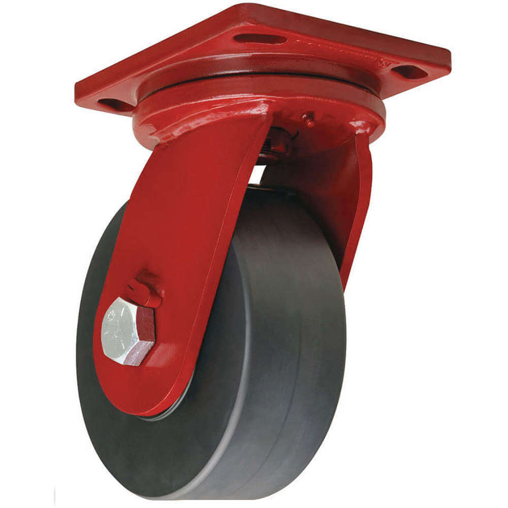 Swivel Plate Caster 10000 Lb 8 Inch Diameter