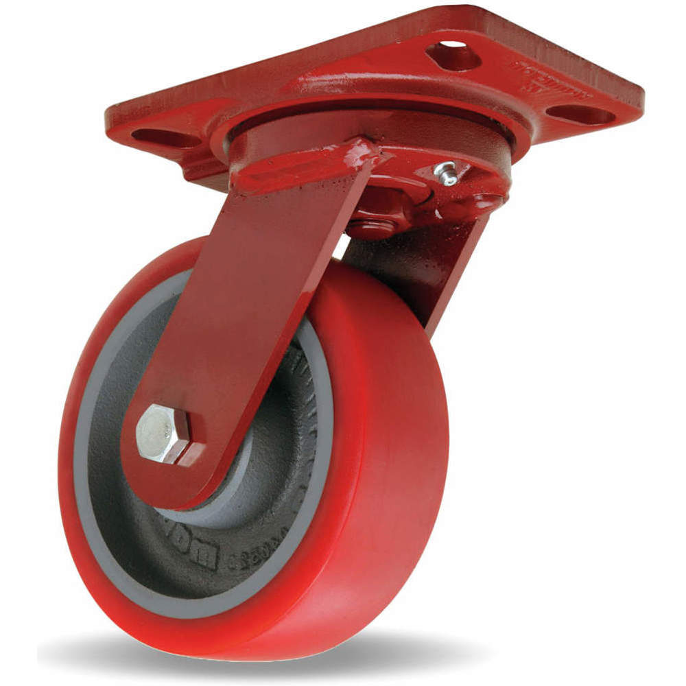 Swivel Plate Caster 1400 Lb 6 Inch Dia