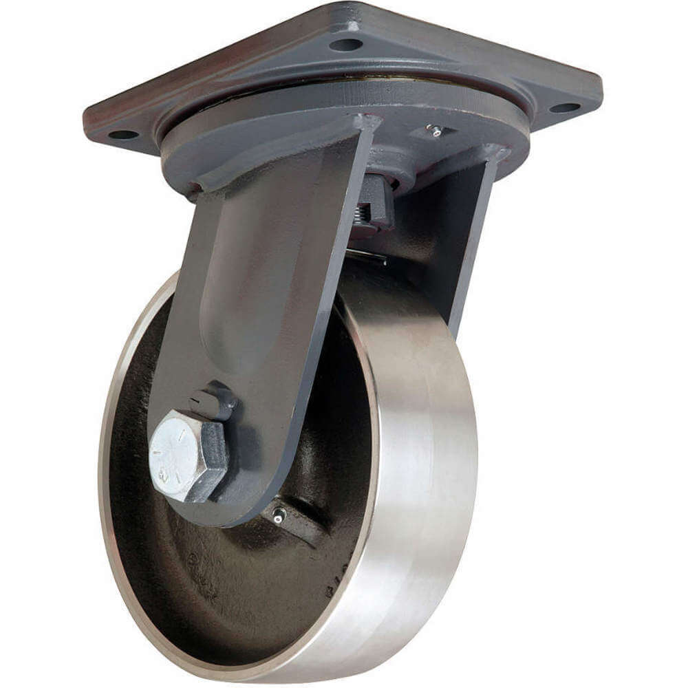 HAMILTON S-MD-103FST-4SL Swivel Plate Caster With 4-position Directional Lock | AE6VQT 5VH69
