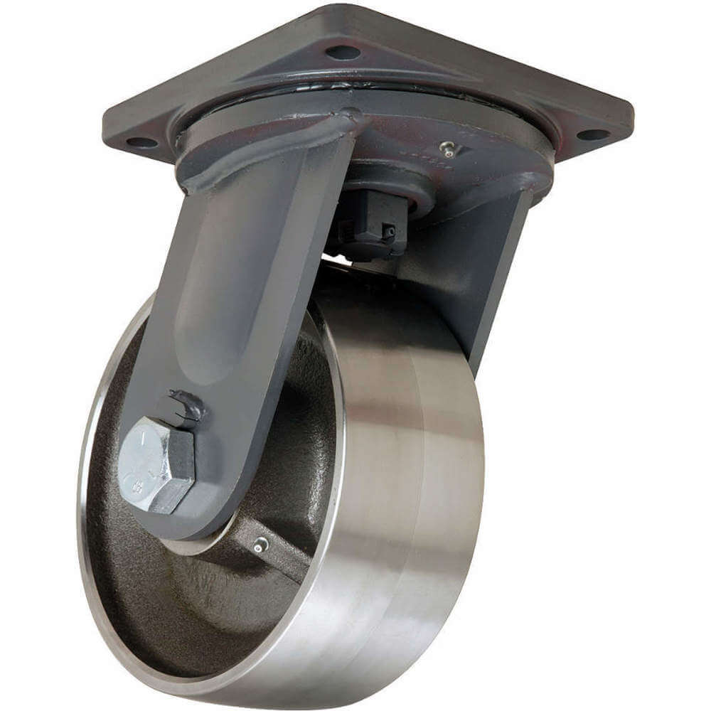 Swivel Plate Caster 18000 Lb 10 Inch Diameter