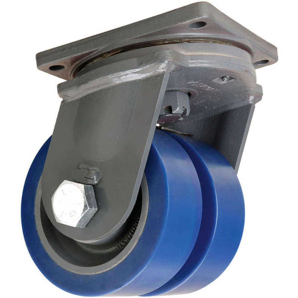 HAMILTON S-MDD-83SYT Dual Wheel Swivel Caster 7000 Lb 8 Inch Pureth | AB3VGW 1VHK5