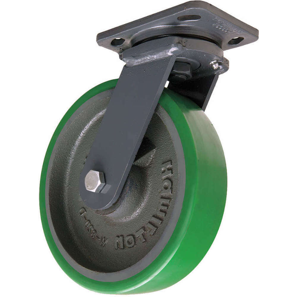 Swivel Plate Caster 1550 Lb 8 Inch Diameter