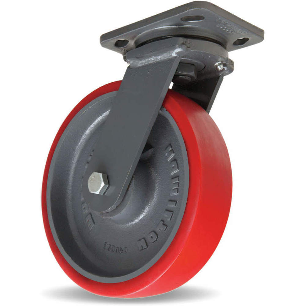 Swivel Plate Caster 1800 Lb 8 In Dia