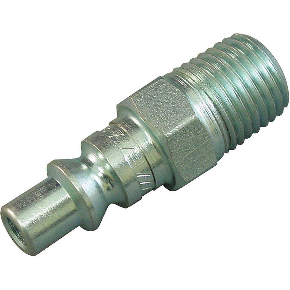 HANSEN 2607 Coupler Plug (m)npt 1/4 Steel | AC4ZQV 31D005