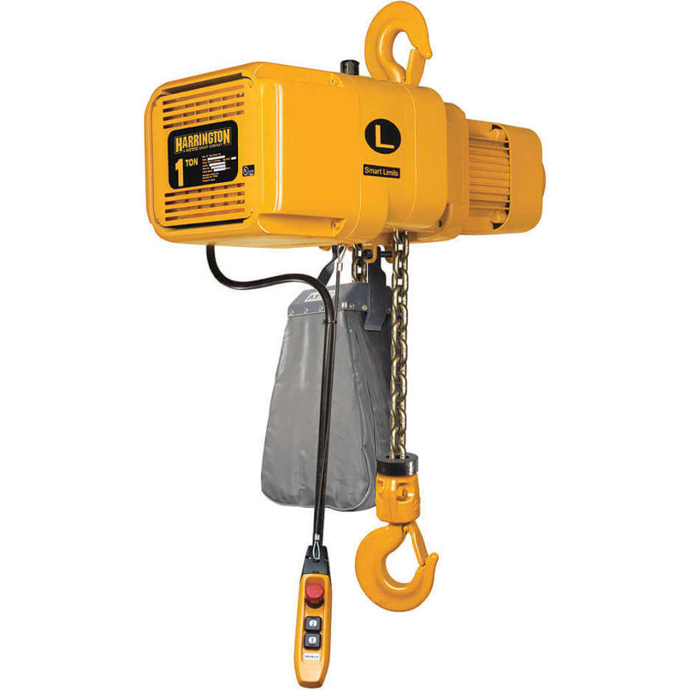 Electric Chain Hoist 2000 lb. 10 ft Voltage 230