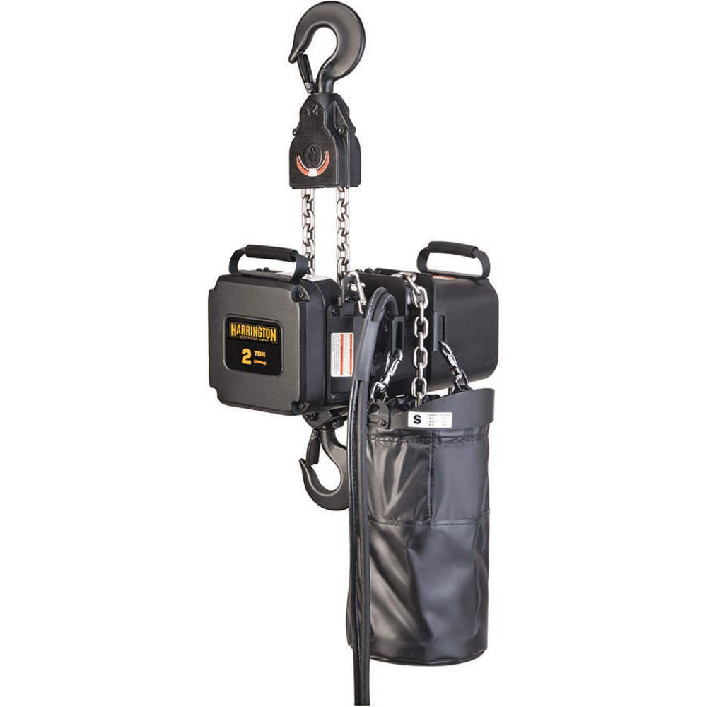 HARRINGTON TNER020L-60 Electric Theatre Chain Hoist 4000lb 60ft | AG3PVB 33RW54