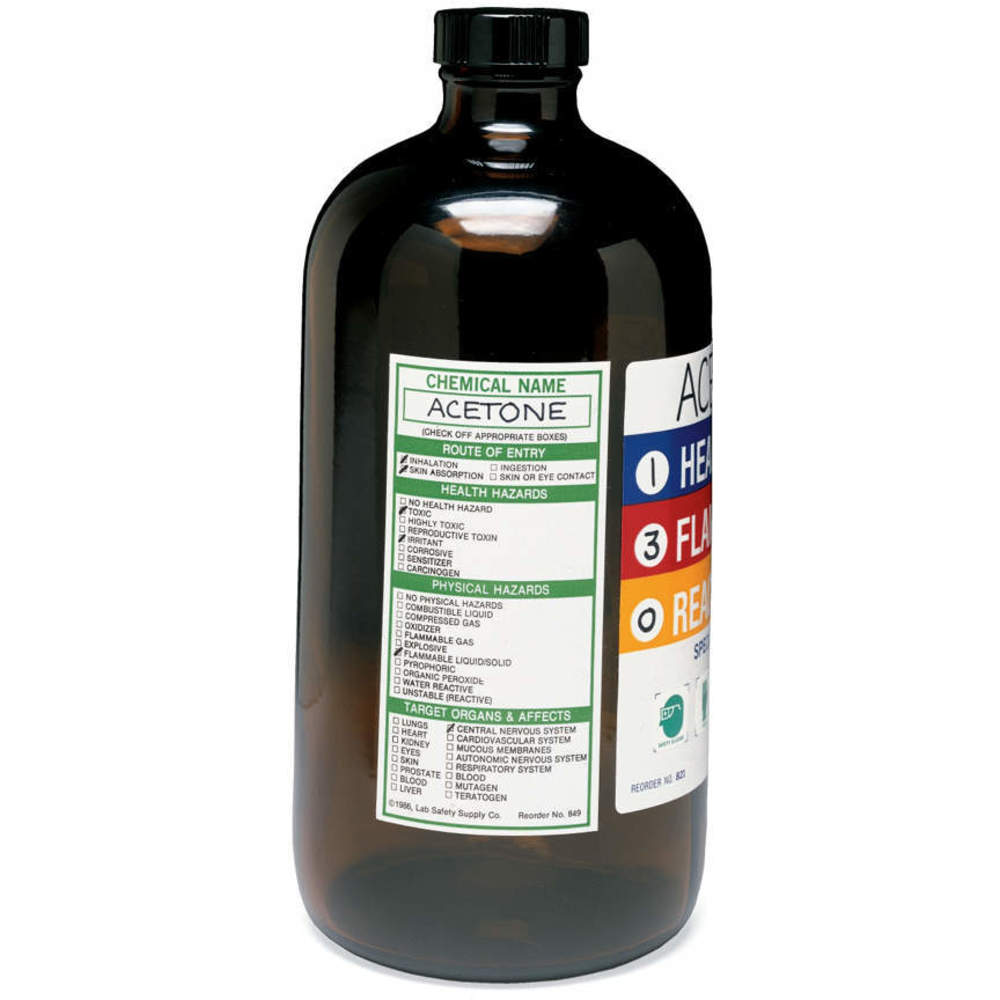 HARRIS INDUSTRIES Right-To-Know Labels