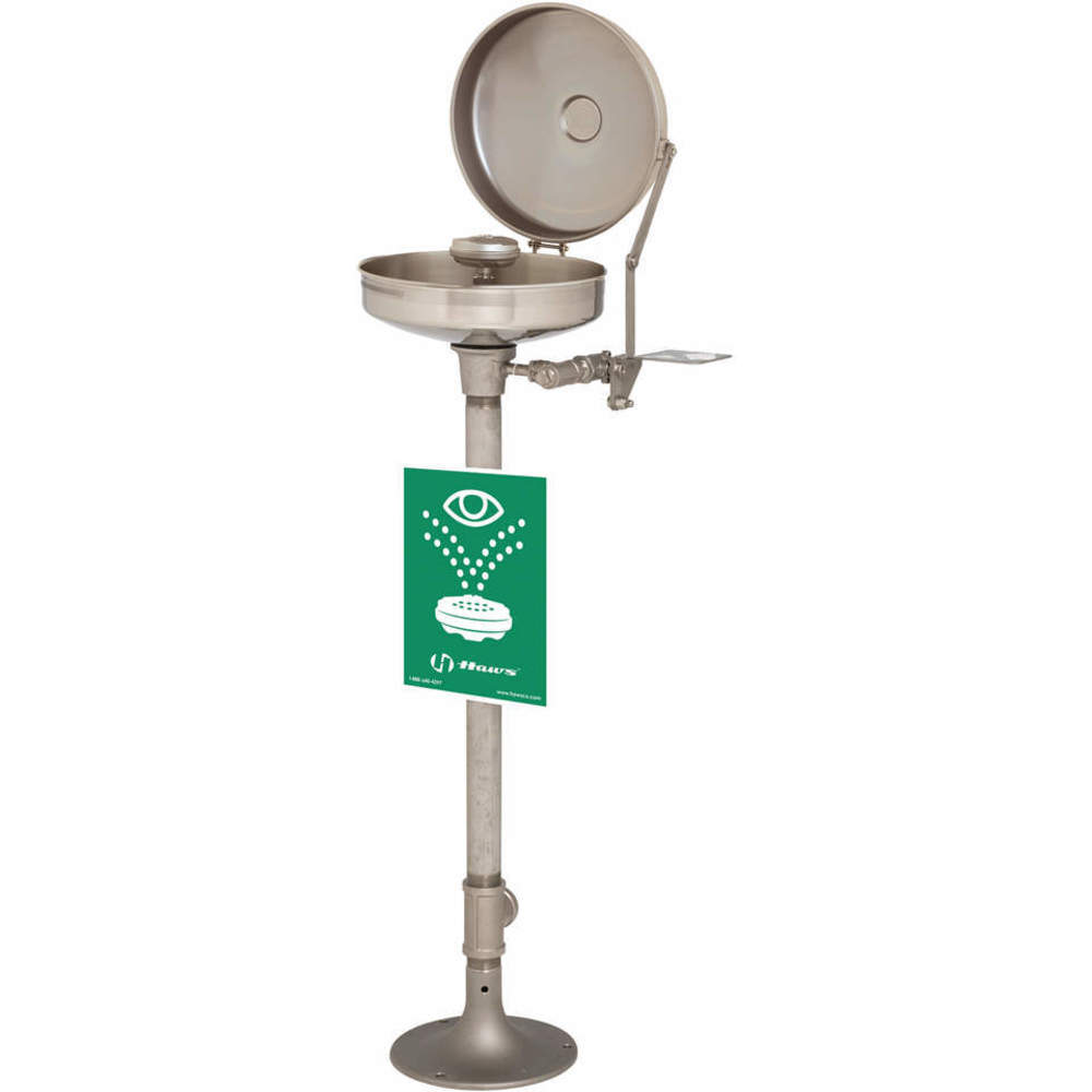 HAWS 7777 Eye/Face Wash Pedestal SS | AG9CGV 16D374