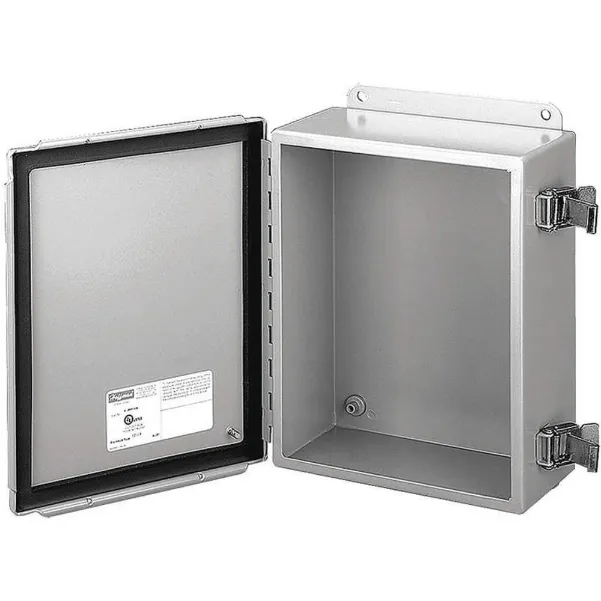 HOFFMAN A6044NFSS Metallic Junction Box Enclosure 6 Inch Height x 4 Inch Width Wall | AG2RDB 32FE60