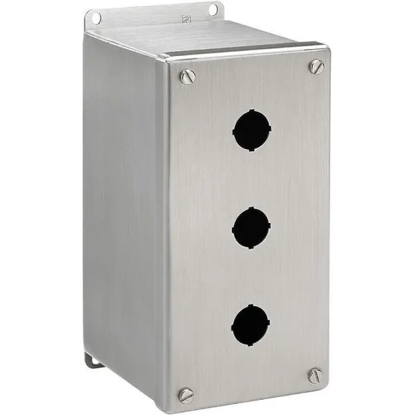 Push Button Enclosure 22.5mm 3 Holes