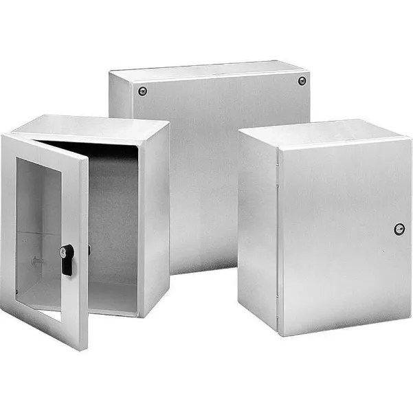 Metallic Enclosure 5.91 Inch Height x 5.91 Inch Width x 4.72 Inch Depth